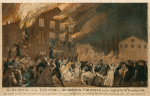 The burning of the theatre in Richmond, Virginia, on the night of the 26th December 1811.