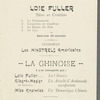 Rue de Paris Exposition program (with insert)