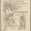 Metropolitan Opera House program featuring Loie Fuller