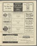 Metropolitan Opera House program featuring Loie Fuller