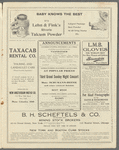 Metropolitan Opera House program featuring Loie Fuller