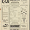 Metropolitan Opera House program featuring Loie Fuller