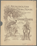 Metropolitan Opera House program featuring Loie Fuller (damaged copy)