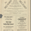 Metropolitan Opera House program featuring Loie Fuller (damaged copy)