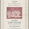 Tonhalle: Gastspiel Loie Fuller