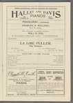 La Loie Fuller - Boston Theatre (booklet)