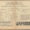 Loie Fuller et son Ecole de Danse (program with inserts)