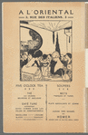 Loie Fuller et son Ecole de Danse (program with inserts)