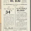 Loie Fuller et son Ecole de Danse (program with inserts)