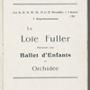 Theatre Femina - Matinees Loie Fuller