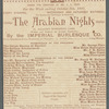 The Arabian Nights - Standard Theatre