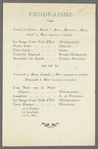 Loie Fuller et son Ecole de Dance - Theatre des Champs-Elysees (program)