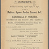 Banjo, Mandolin and Guitar Concert - Madison Square Garden Concert Hall