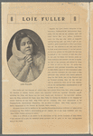 Loie Fuller and her company appearing before the Sphinx - Egypt (program)