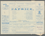 Caprice - Royal Globe Theatre