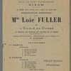 Representation Panegyrique de Miss Loie Fuller et son Ecole de Danse