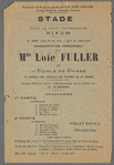 Representation Panegyrique de Miss Loie Fuller et son Ecole de Danse