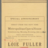 Loie Fuller - Boston Opera House