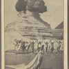 Loie Fuller and her company appearing before the Sphinx - Egypt (program)