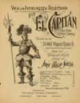 A typical tune of Zanzibar : ditty from "El capitan"/ words by Charles Klein ; music by John Philip Sousa.