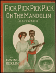 Pick, pick, pick, pick on the mandolin, Antonio
