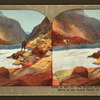 The mighty torrent of the Colorado River in the Grand Canon [Cañon] of Arizona, U. S. A.