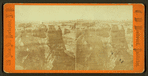 Chasm in the desert of Arizona