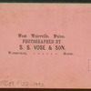 Blockhouses in West Waterville, Me., (Kennebec County).