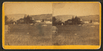 View of Hallowell, looking up the river.