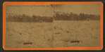Kennebec River with ruins of bridge. Sunday, Feb. 20th, 1870.