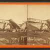 Maine Central Railroad wreck. High tread.