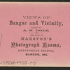 Railroad disaster, Bangor, 1871.