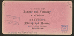 Railroad disaster, Bangor, 1871.