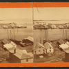 Looking east from Bay View House, Camden, Maine.