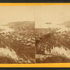 Bird's-eye view of Camden, Maine.