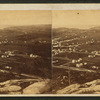 Camden as seen from the top of Mount Battie.