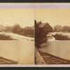 Megunticook River falls, Camden, Maine.
