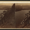 Looking down from Megunticook Mountain on Megunticook Lake.