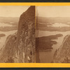 Looking down from Megunticook Mountain on Megunticook Lake.