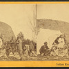 Indian encampment.