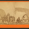 Indian encampment.