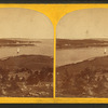 North East Harbor and Sand Point from Flying Mountain.