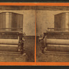 View of textile mill equipment.
