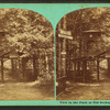 View in the park at Old Orchard Beach, Saco, Maine.