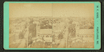 Bird's-eye view of Portland, Maine.