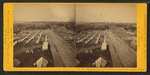 Panoramic view of Burnt district, looking down Congress Street, from Observatory.