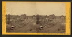 Looking down Middle St., from Rich's Printing Office, showing  portion of Temple and Exchange Sts., and U.S. Custom House.