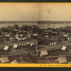 Tents on Munjoy's Hill, from the Observatory.