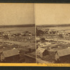 Panoramic view from Observatory, looking westerly, showing Burnt disctrict on Munjoy's Hill.