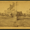 Carriages on the streets of Saco.